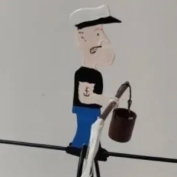 Antique Popeye Balance Toy - Picture 4 of 4